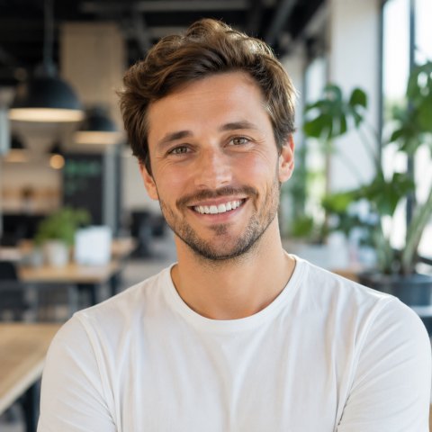 Portrait fondateur de startup